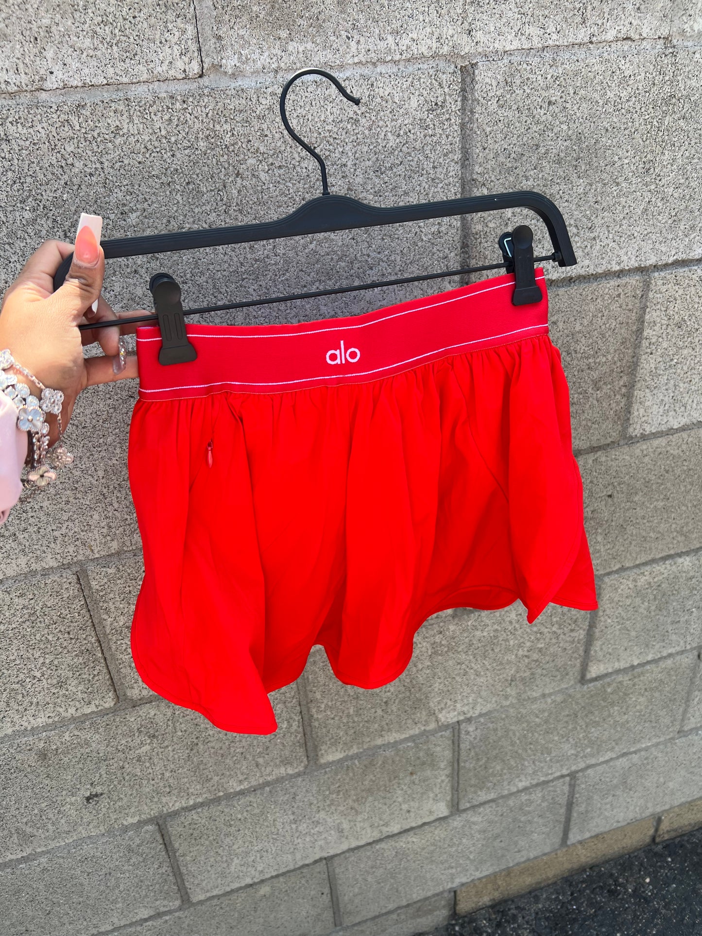 Alo red shorts