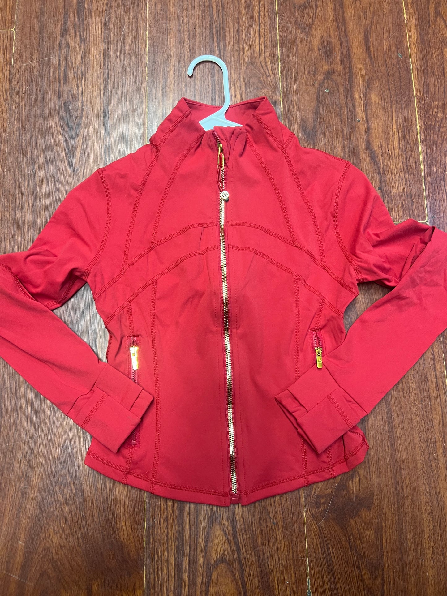 Lulu red define jacket
