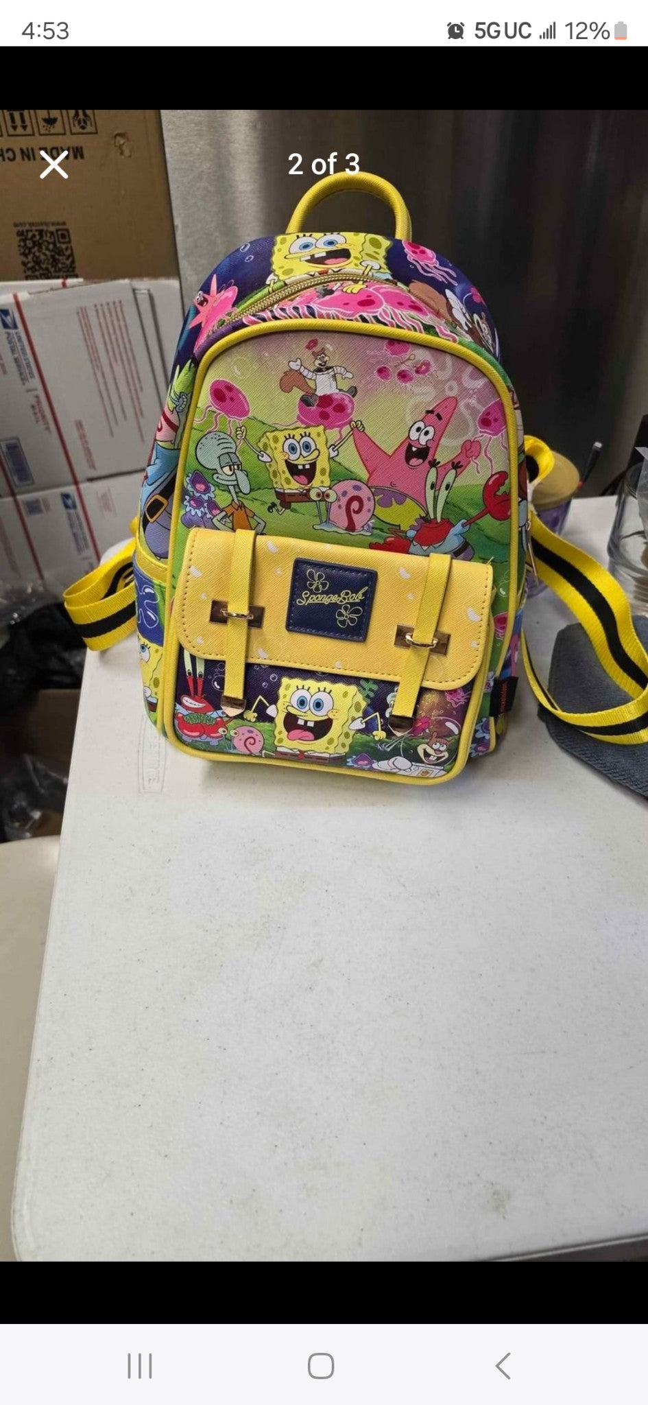 SpongeBob backpack