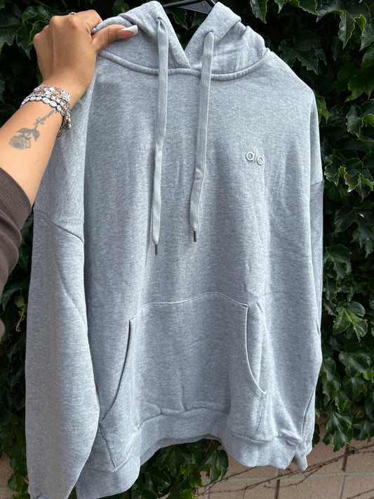 Grey hoodie alo