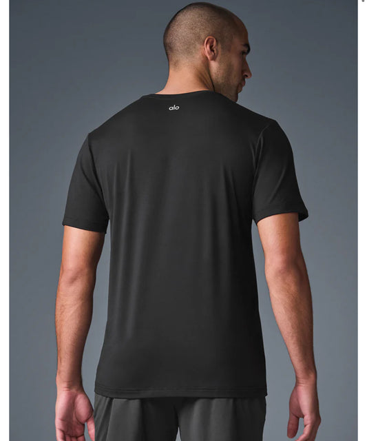 Alo black men shirt