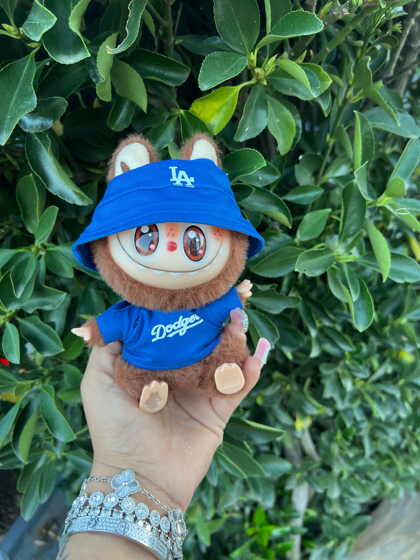 Labubu dodger clothes