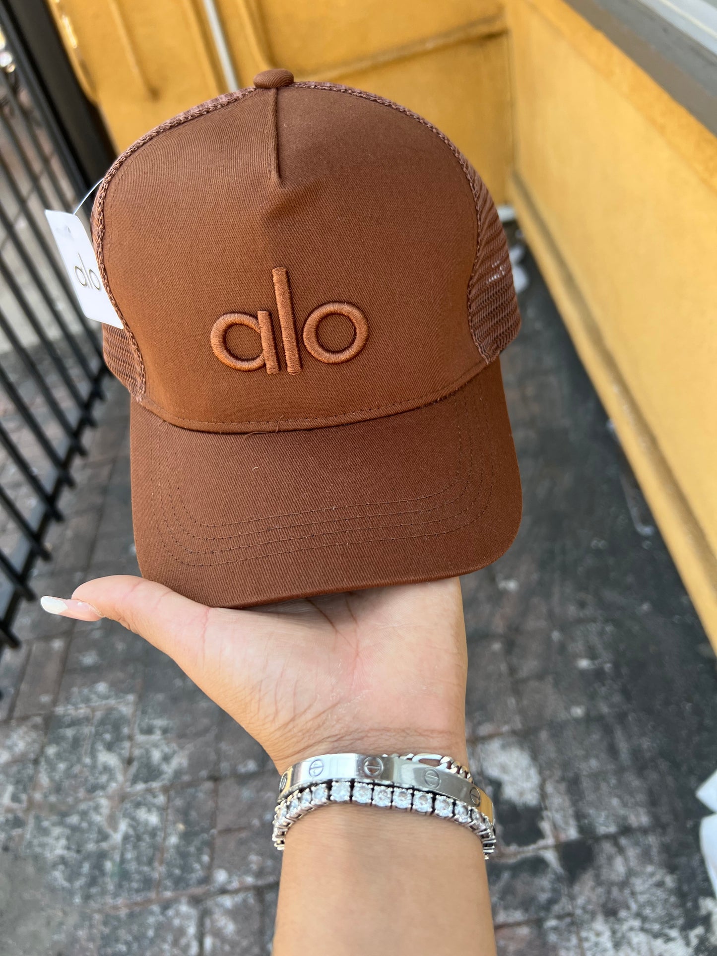 Alo brown hat