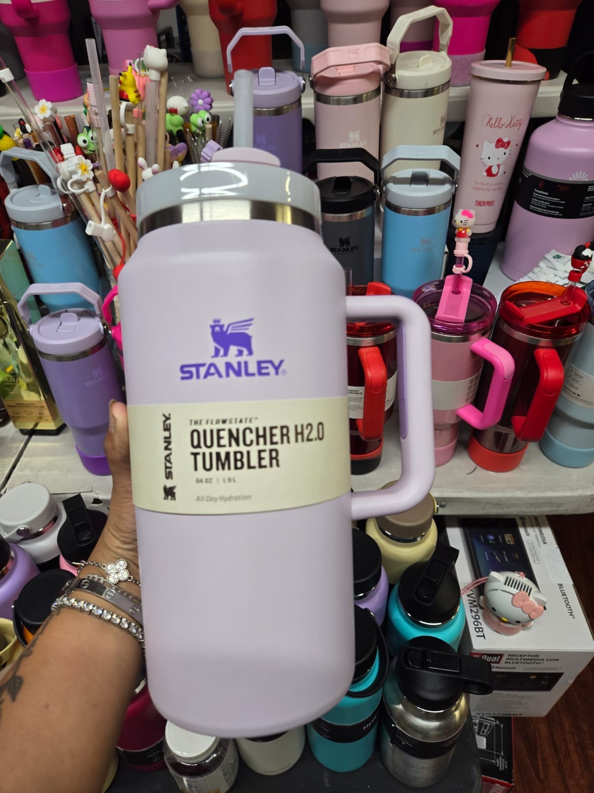 64oz purple tumbler