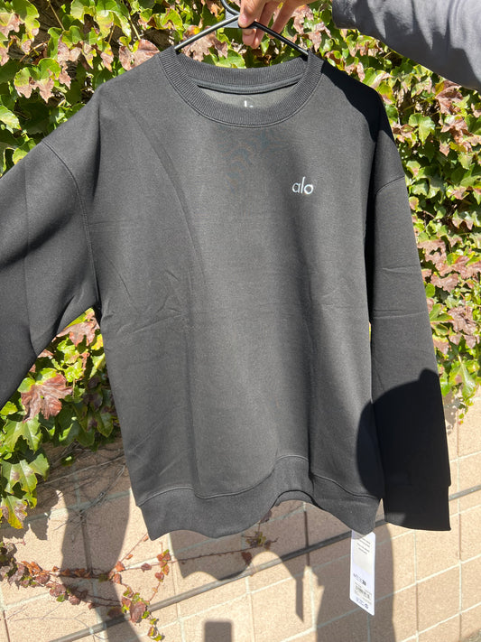 Alo black crewneck