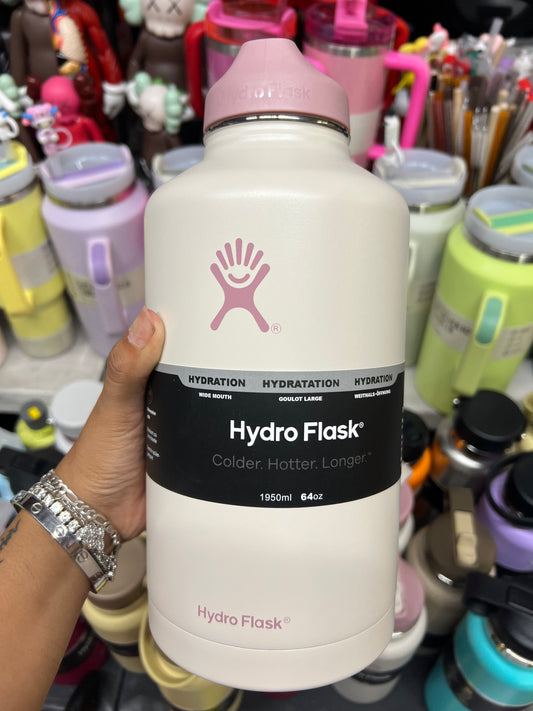 64oz hydro flask pink