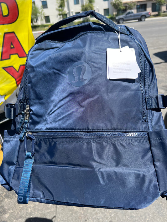 Lulu navy backpack