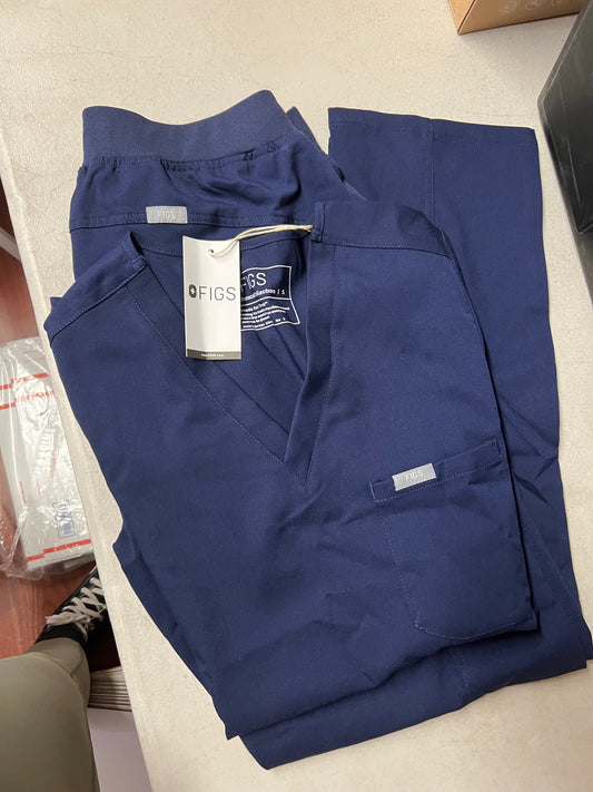Scrubs navy blue